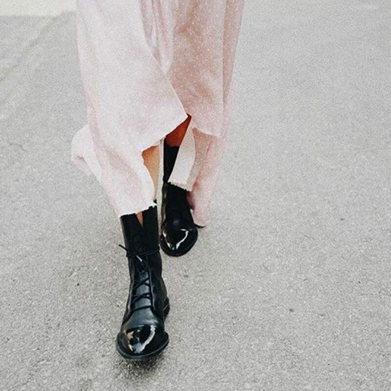 Emma - Winter Leather Boots
