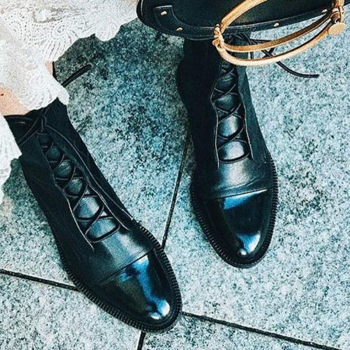 Emma - Winter Leather Boots