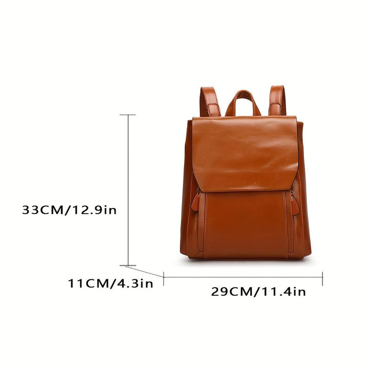 Emily - Faux Leather Backpack