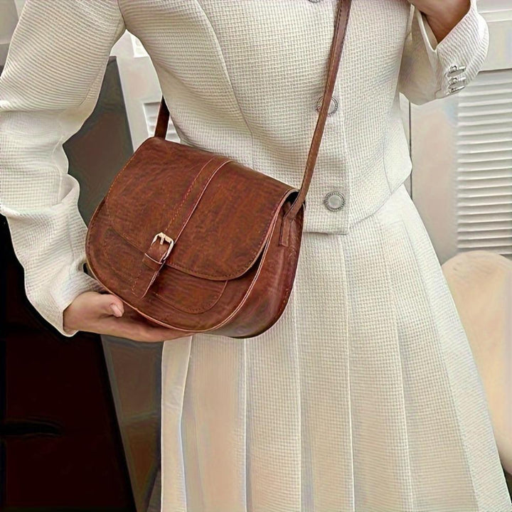 Michele - Faux Leather Crossbody Bag