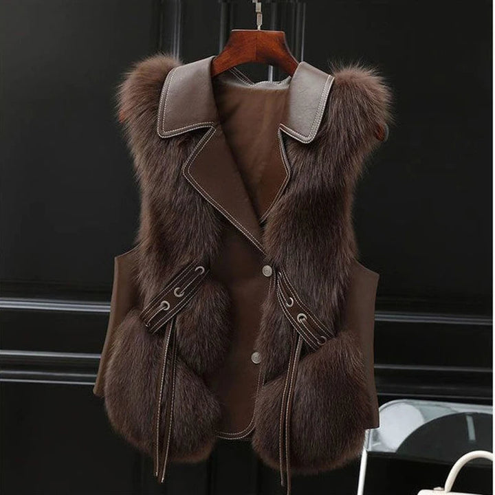 Athena - Faux Fur Vest