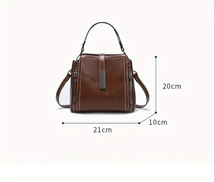 Ellen - Structured Satchel Handbag