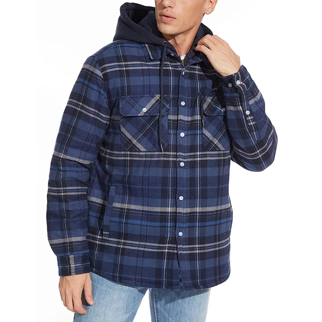 Parker - Checked Hooded Jacket