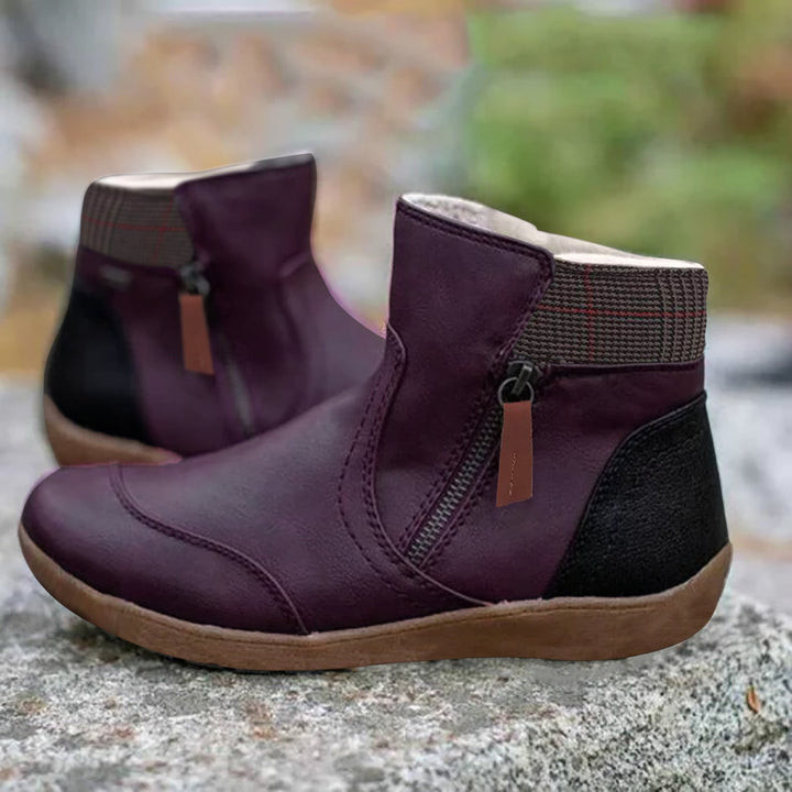 Laurie - Faux Fur Ankle Boots