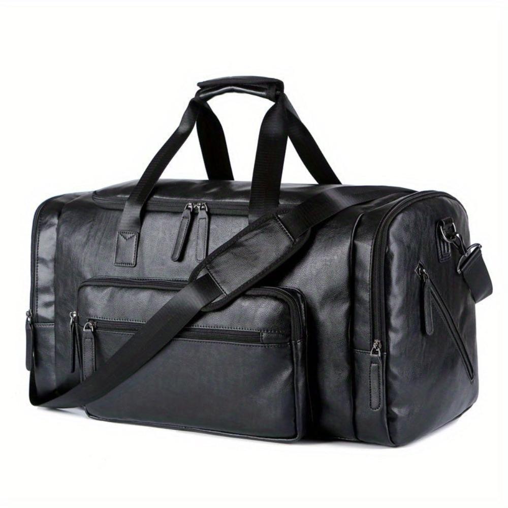 Aiden - Faux Leather Duffle