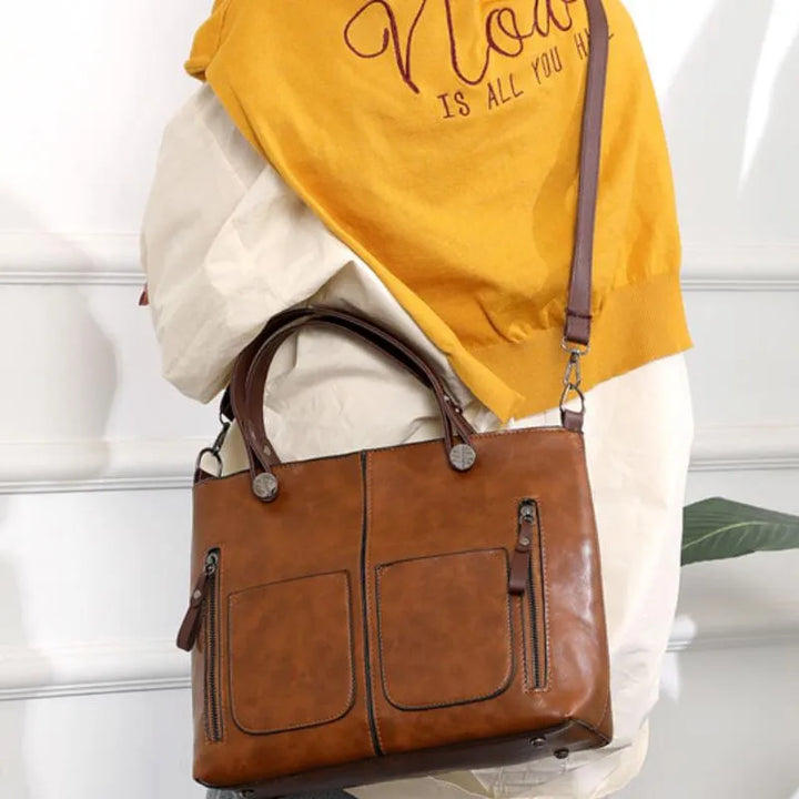 Delilah - Structured Tote Handbag