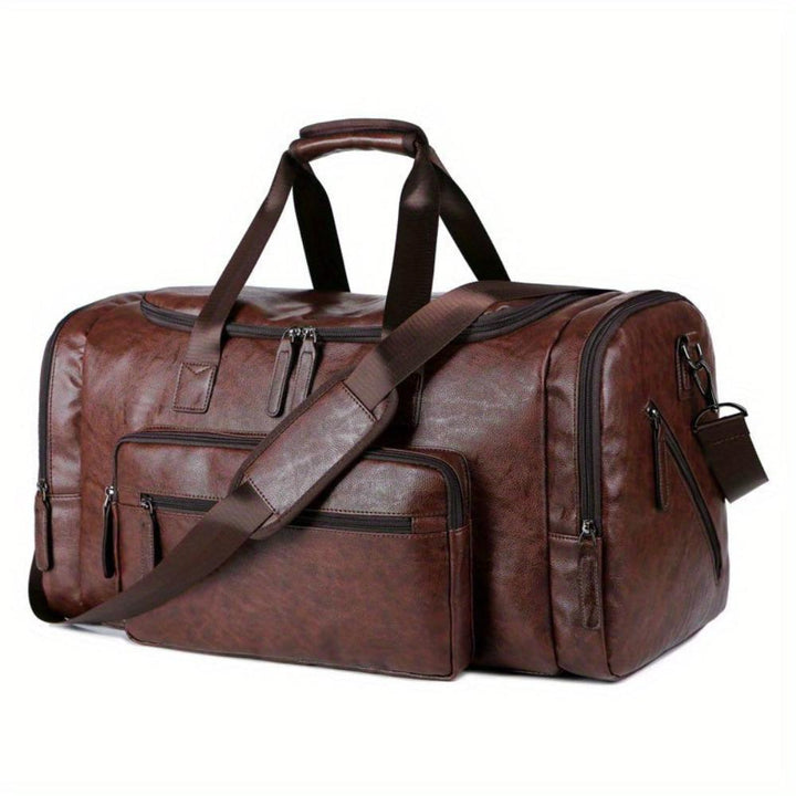 Aiden - Faux Leather Duffle