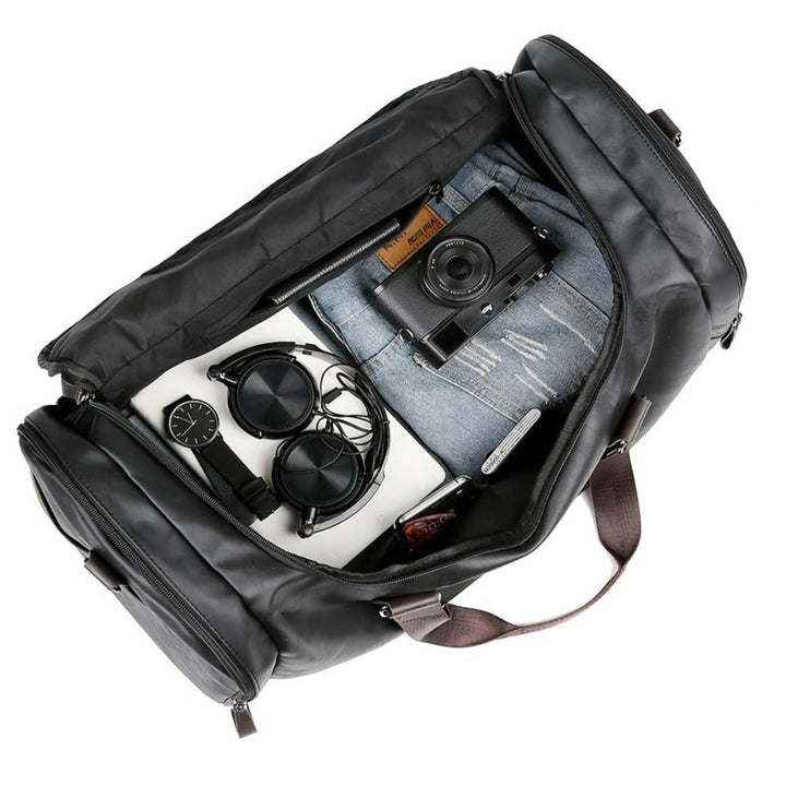 Aiden - Faux Leather Duffle