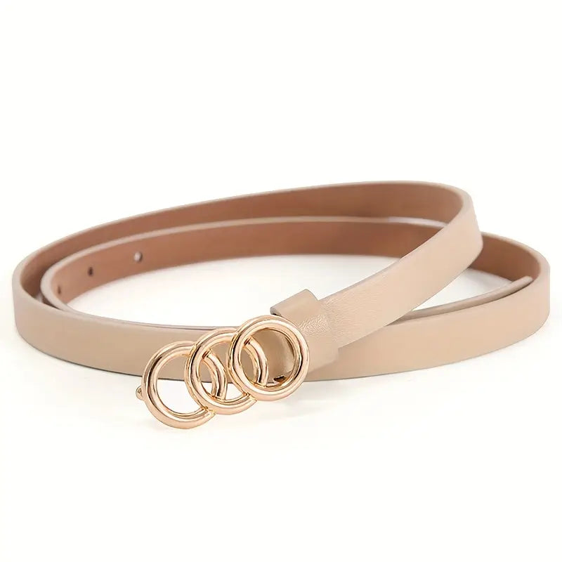 Jill - Adjustable Faux Leather Belt