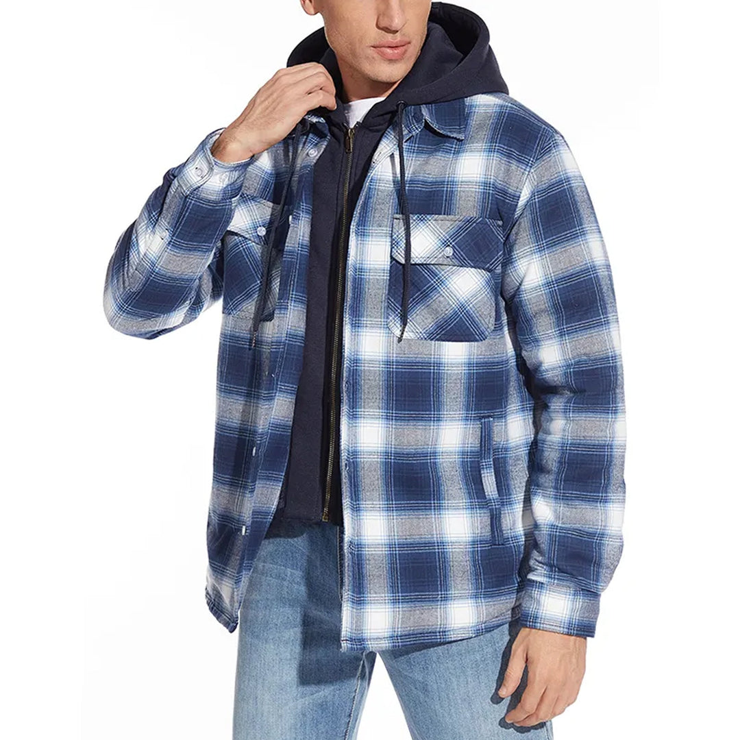 Parker - Checked Hooded Jacket