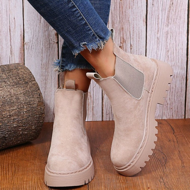 Olivia - Chunky Ankle Boots