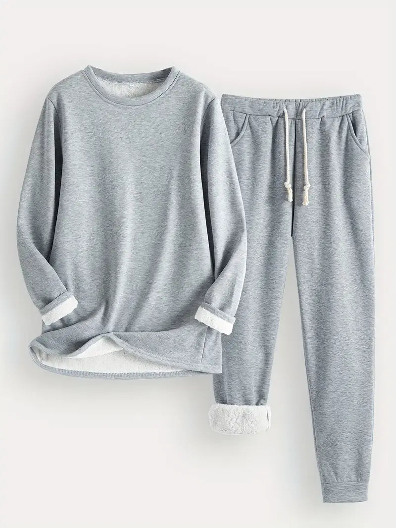 Chloe - Plush Thermal Lounge Set