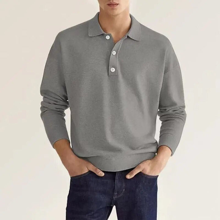Leo - Long-Sleeve Polo Shirt