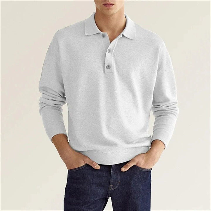Leo - Long-Sleeve Polo Shirt