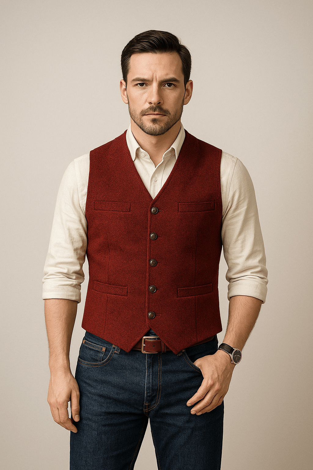 Grayson - Tailored Blazer Vest