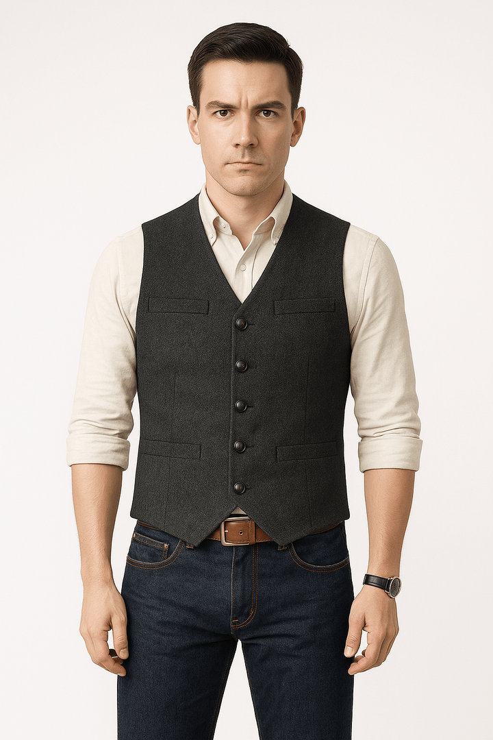 Grayson - Tailored Blazer Vest
