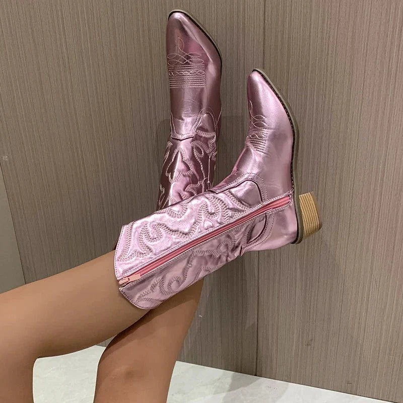 Bella - Western Cowboy Boots