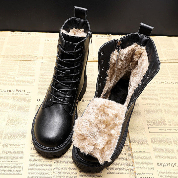 Holly - Winter Combat Boots