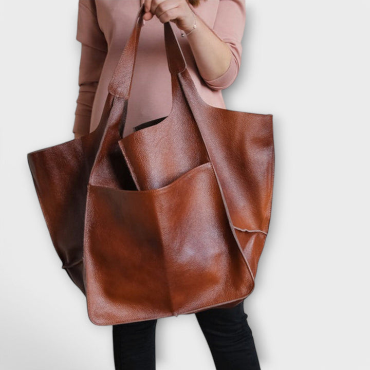 Stella - Leather Tote Bag