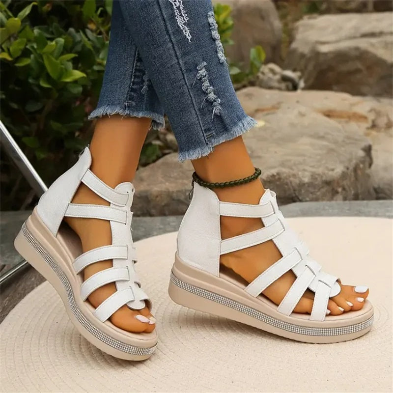 Scarlett - Strappy Platform Sandals