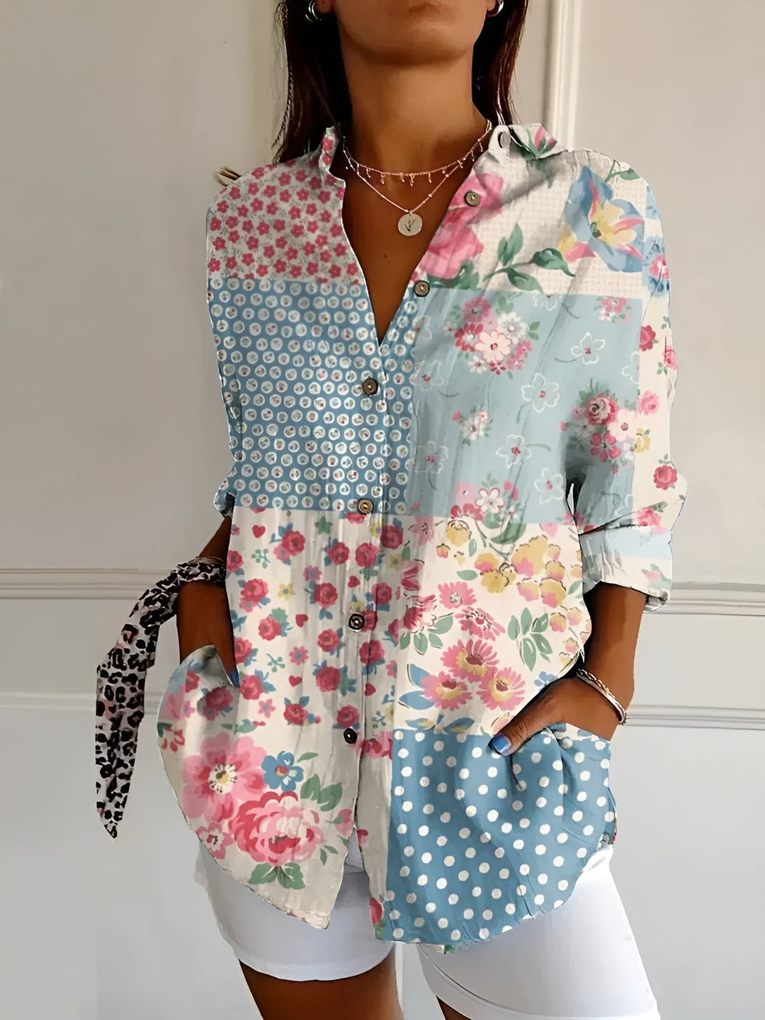 Rachel - Button-Down Summer Blouse