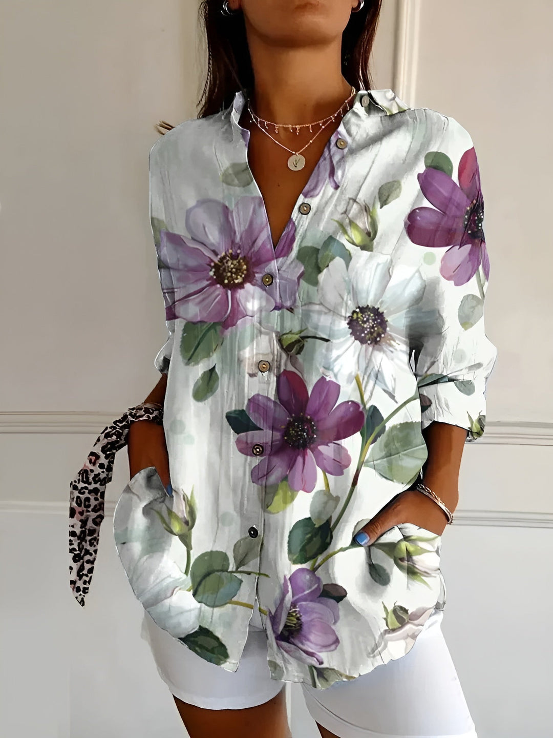 Rachel - Button-Down Summer Blouse