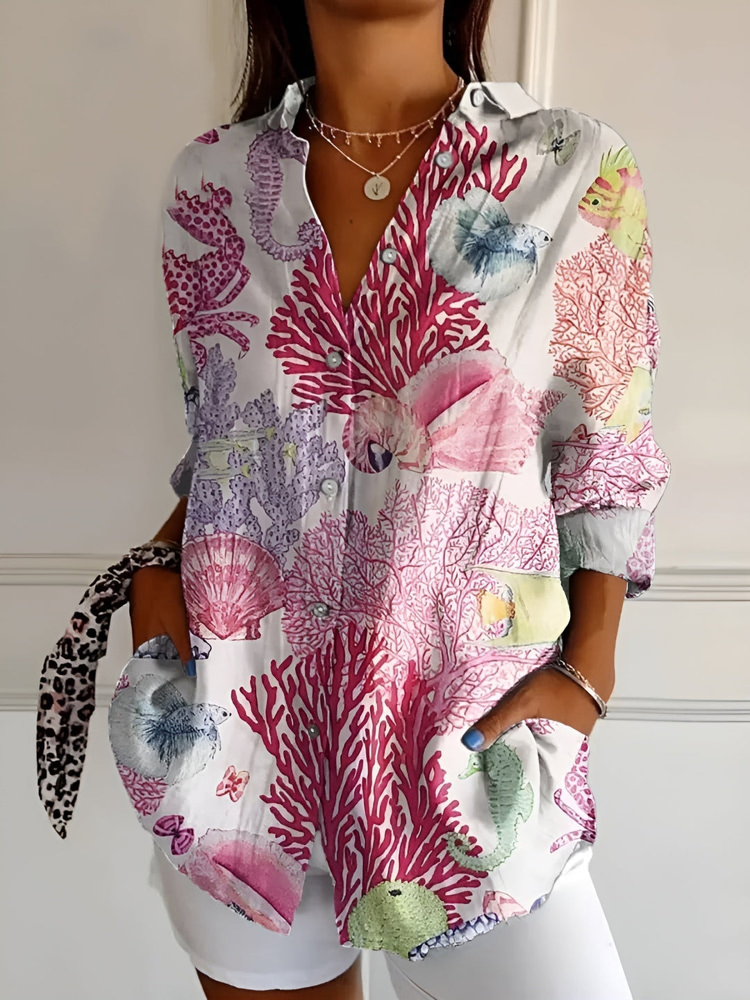 Rachel - Button-Down Summer Blouse
