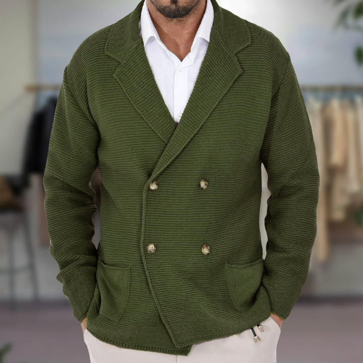 Declan - Double-Breasted Cardigan